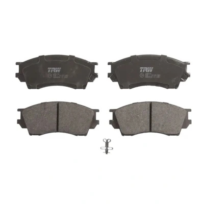Immagine di TRW GDB3230 Kit pastiglie freno con segnalatore acustico usura accessori MAZDA: Serie B Pick up