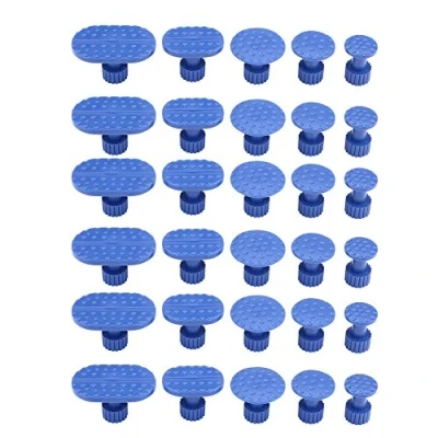 Immagine di Keenso Blu Puller Tabs Dent Strumenti Auto Remover Paintless Kit di Riparazione Ventosa 30 PZ