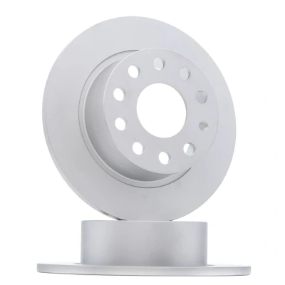 Immagine di DELPHI BG5022C Disco freno 253 10 5 pieno rivestito non trattato senza cuscinetto ruota, anello sensore ABS SKODA: Octavia 3 Combi