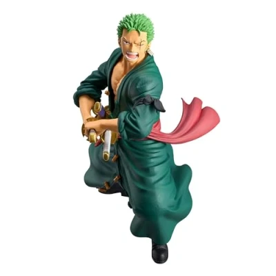 Immagine di Banpresto Statuetta di Azione Roronoa Zoro One Piece Grandista 22 cm, multicolore BP89379P