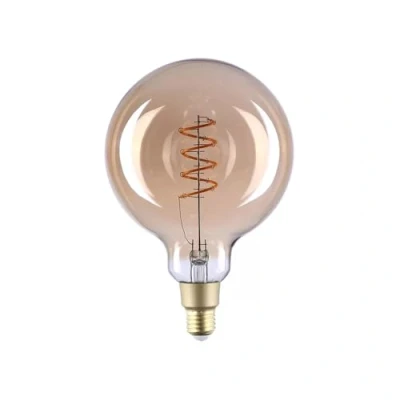 Immagine di Shelly Vintage G125 Lampadina LED Smart Wi fi a Controllo Vocale, Compatibile con Alexa e Google Home, Dimmerabile, 260lmn di intensità Luminosa, Attacco E27