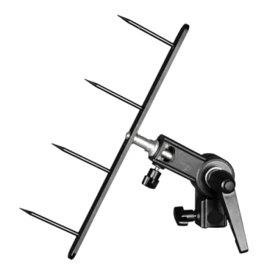 Immagine di Walimex Forcella in polistirolo con supporto per piastre di (5/8 pollici spigot intercambiabile filettatura da 1/4&quot; e 3/8 pollice)
