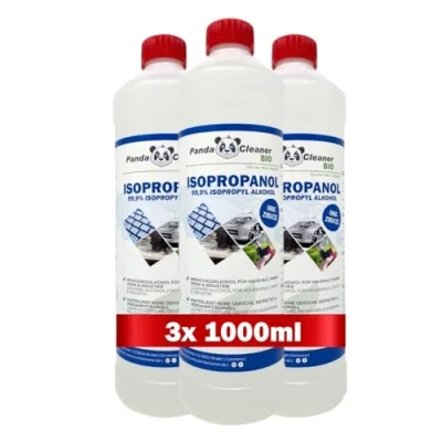 Immagine di PANDACLEANER® Isopropanolo/alcool detergente 3000 ml liquido per casa, artigianato e industria con dosatore