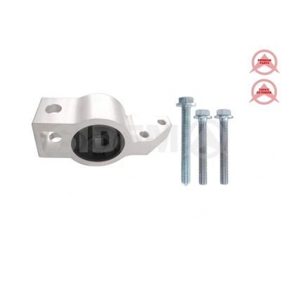 Immagine di SIDEM 863662 KIT Silent Block inferiore, Assale anteriore Sx Cuscinetto gomma metallo Braccio trasversale oscillante VOLKSWAGEN: Golf 6, 5