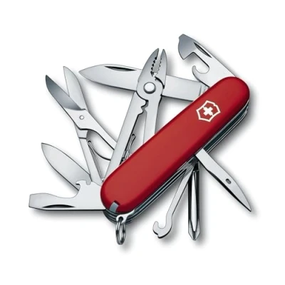 Immagine di Victorinox, Deluxe Tinker, Coltellino Svizzero, Originale, Multiuso, Campeggio, 17 Funzioni, Lama, grande, Apriscatole