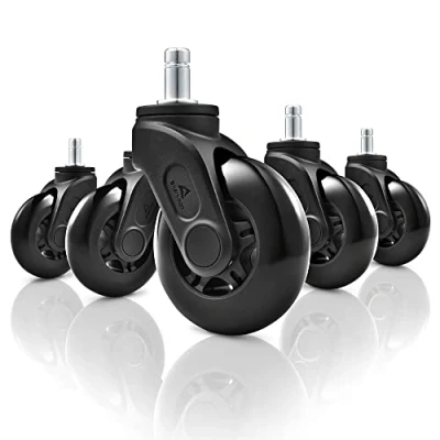 Immagine di Sharkoon SW10 Rotelle per sedie da Ufficio, 75 mm