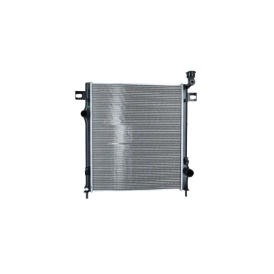 Immagine di NRF 550037 Radiatore motore Alluminio 600 505 26 Alette di raffreddamento saldate