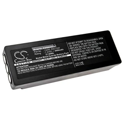Immagine di vhbw batteria compatibile con Palfinger Scanreco BS590, 590, 592, 790, 960 Radiocomando Industriale, Telecomando (3000mAh, 7,2V, NiMH) Nero