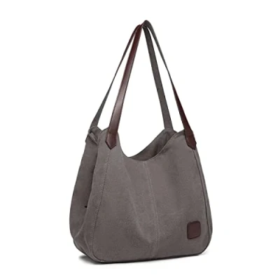 Immagine di KONO borsa a tracolla da donna casual per viaggi universitari e lavoro shopper