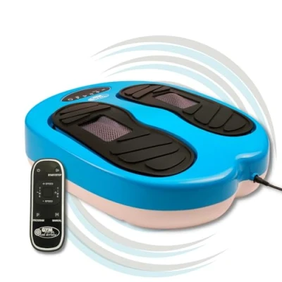 Immagine di Massagiatore Per Piede GYMFORM Leg Action (Normal), 6 programmi, Massaggiatore piedi e gambe, Massaggio Shiatsu, Telecomandato, Migliorare la Circolazione Alleviare il Dolore