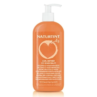 Immagine di Naturtint Balsamo Co Wash, Pulisce, Condiziona e Scioglie i Nodi, Dona Volume Lucentezza, Nutre Definisce Ricci, Effetto anti crespo, 98,6% Ingredienti Naturali, 330 ml