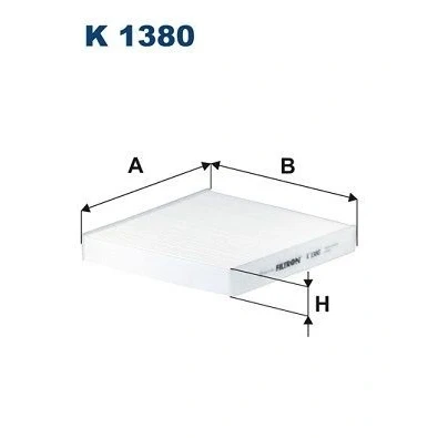 Immagine di FILTRON K 1380 Filtro abitacolo particellare 215 30 IVECO: Daily 6 Pritsche/Fahrgestell, , Citys Bus