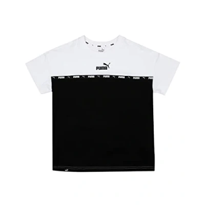 Immagine di PUMA Power Tape Tee G, Maglietta Bambine e Ragazze, Colore Bianco, 152
