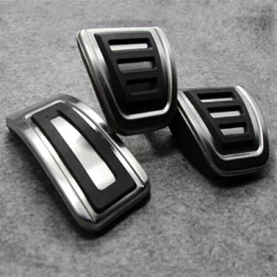 Immagine di Auto Copripedali Per Audi A1 A3 TT Copripedale In Acciaio Inossidabile Pedali Freno Pedale Dell&#039;Auto(Manual transmission)