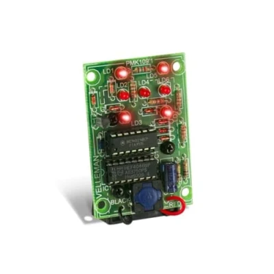 Immagine di Whadda WSG113 Lampeggiante in KIT da montare Modello (kit/modulo): costruire 9 V/DC