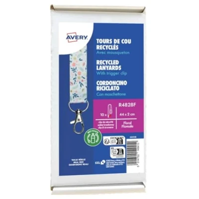 Immagine di Avery Zweckform R4828F Cordoncino in tessuto (L x L) 440 mm 20 10 pz.