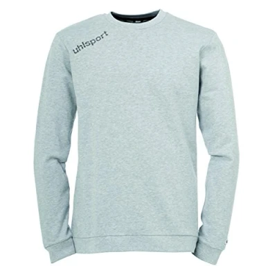 Immagine di uhlsport, Felpa Girocollo Essential Uomo, Grigio (Grau mélange), XXS/XS