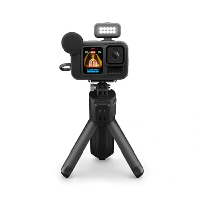 Immagine di GoPro HERO13 Black Creator Edition Action camera 5,3K, 4K, 2.7K, Full HD, Bluetooth, Dual Display, Touch screen, Antipolvere, Impermeabile, WLAN,