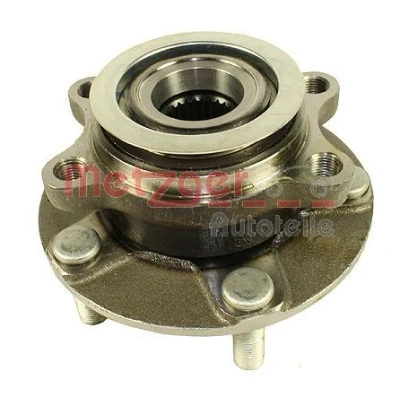Immagine di METZGER WM 6996 Kit cuscinetto ruota con anello sensore magnetico integrato, mozzo portaruota NISSAN: Qashqai / Qashqai+2 I, X Trail