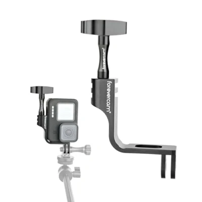 Immagine di Alluminio 90 L Forma Verticale Mount Adapter Compatibile per Gopro Hero 9/10/11/12 Montaggio Gomito