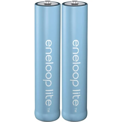 Immagine di eneloop lite HR03 Batteria ricaricabile Ministilo (AAA) NiMH 550 mAh 1.2 V 2 pz.