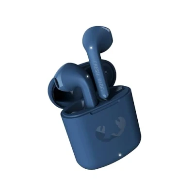 Immagine di Fresh &#039;n Rebel Twins Core, True Wireless Auricolare Bluetooth Auricolari con Assistente vocale, Controllo Touch e Microfono incorporato, 30 ore di riproduzione (Steel Blue)