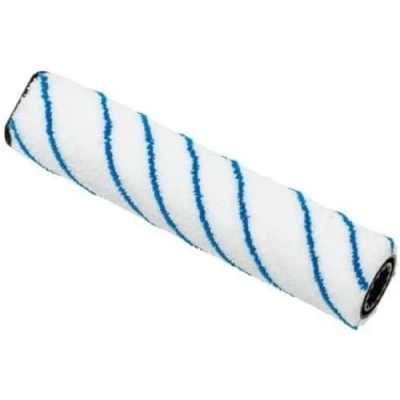 Immagine di Nilfisk Spazzola a rullo in microfibra (larghezza 31 cm, colore bianco/blu, accessorio per aspirapolvere SC100 + SCRUBTEC 130 E) 107411862