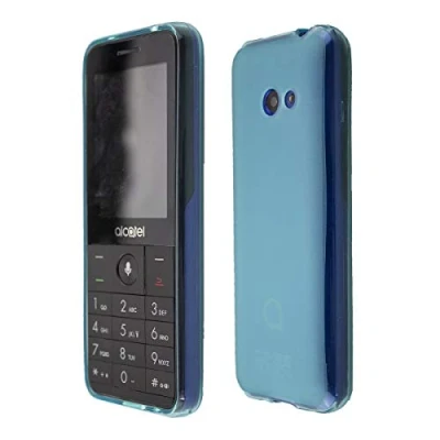 Immagine di caseroxx TPU Custodia per Alcatel 3088 / 3088X, Guaina (TPU in azzurro)