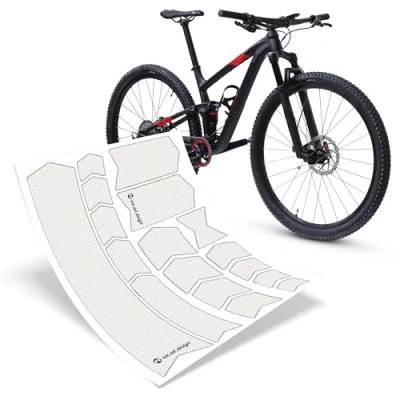 Immagine di Riesel Design® Protezione Telaio Bici Frame:Tape 3000 17 Forme autoadesive con numerosi Design/Pellicola di MTB per l&#039;intero