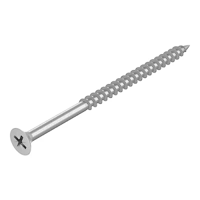 Immagine di SECCARO viti per truciolato 4 x 80 mm, in acciaio inox V2A VA A2, legno con filettatura parziale, Phillips a croce/PZ, 100 pezzi