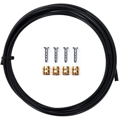 Immagine di YBEKI tubo Freno Bici e Connessione in Ottone, Kit a Disco Idraulico per Bicicletta 2500mm Shimano BH59 BH90 Avid Sram Magura