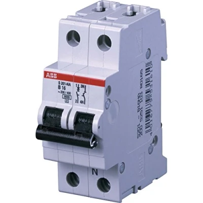 Immagine di ABB S201 NA C20 INTERRUTT.AUTOMATICO 6KA 1P+N
