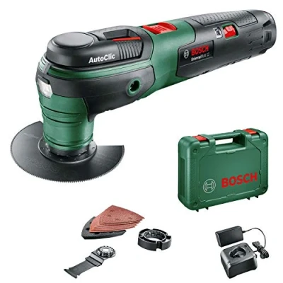 Immagine di Bosch Home and Garden UniversalMulti 12 0603103001 Multiutensile elettrico incl. batteria ricaricabile, valigia V 2.5 Ah