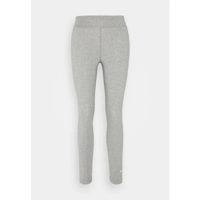 Immagine di Nike Sportswear W NSW Essntl Lggng 7/8 LBR MR Leggings, Donna, Taglia: Small, Grey heather/white