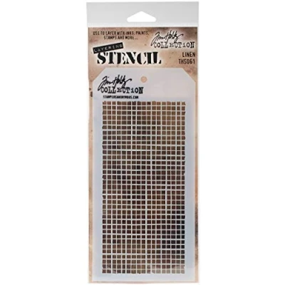 Immagine di Stampers Anonymous THS061 Tim Holtz Layered Stencil, Multicolore, 4.125 x 21,6 cm