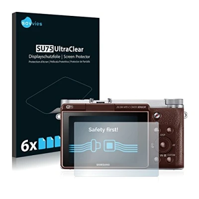 Immagine di savvies (6 Pezzi Pellicola Protettiva per Samsung NX3000 Protezione Schermo Trasparente