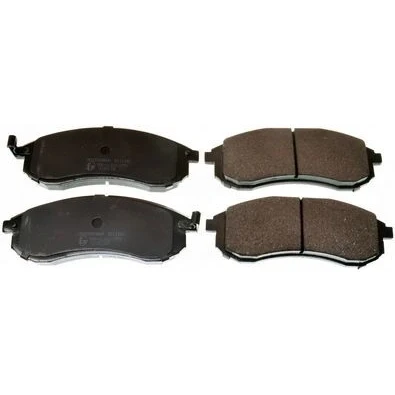 Immagine di DENCKERMANN B111180 Kit pastiglie freno Assale anteriore con segnalatore acustico usura MITSUBISHI: L200 III Pick up