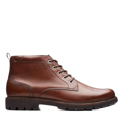 Immagine di Clarks Batcombe MIX G Stivaletti stringati, Uomo, Taglia: 43, Dark tan lea Pelle