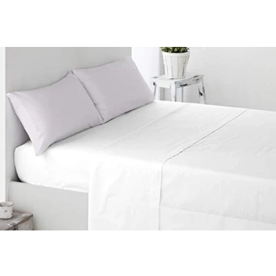 Immagine di Miracle Home Federa per Cuscino, Morbida e Confortevole, Due Pezzi 150 cm Ecru