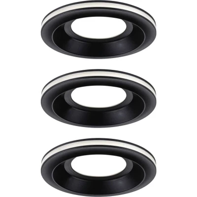 Immagine di Paulmann 92252 Sormus Lampada LED da incasso (monocolore) 4.8 W Nero