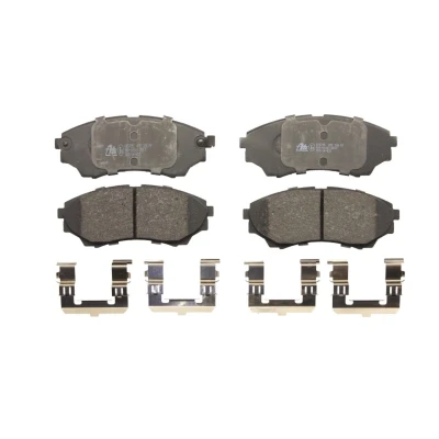 Immagine di ATE 13.0460 5795.2 Kit pastiglie freno con segnalatore acustico usura lamierino anticigolío accessori FORD: Ranger Mk2, MAZDA: Serie B Pick up