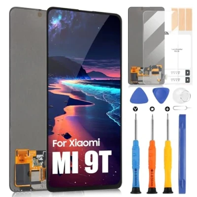 Immagine di LCD Schermo per Xiaomi Mi 9T / PRO/Redmi K20 PRO Display Sostituzione M1903F10G M1903F11G Touchscreen Digitazer Assembly con Strumenti (6,39&quot;,Nero)
