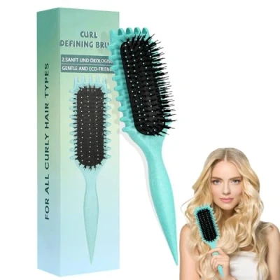 Immagine di Pavlleen Spazzola per Ricci Bounce, Bounce Curl Spazzola, Capelli Multifunzionale, Styling Define, Ridurre la Trazione e Separazione dei