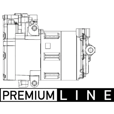 Immagine di MAHLE ORIGINAL ACP 1453 000P Compressore Aria Condizionata PHEV 288V R1234yf, R134a con anello tenuta BMW: X1, X5, 2 Active Tourer, MINI: Countryman