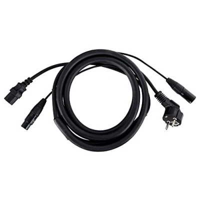 Immagine di Pronomic Stage EUIECD 2.5 Cavo alimentazione XLR DMX