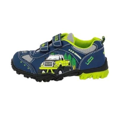 Immagine di Lico Monstertruck V Blink, Scarpe da Ginnastica Basse, Unisex Bambini e ragazzi, Blu (Marine/Lemon), 31 EU