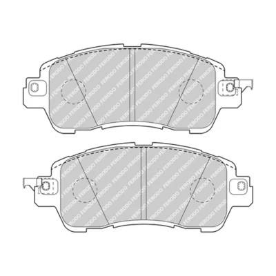 Immagine di FERODO FDB5015 Kit pastiglie freno con segnalatore acustico usura senza accessori MAZDA: 2 Hatchback