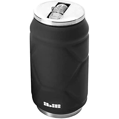 Immagine di IBILI Thermolata isotermica ball 330 ml, acciaio inox 18/10, soft touch, doppia parete, riutilizzabile