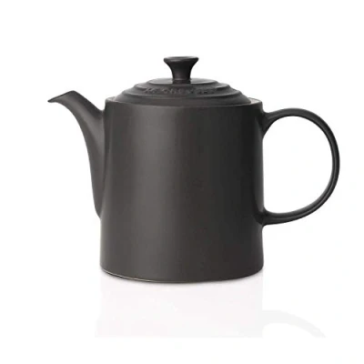 Immagine di Le Creuset Teiera alta in Gres Vetrificato, 1.3 litri, per 4 Tazze, Nero, 70703130000000