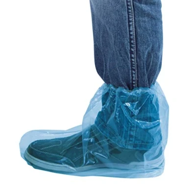 Immagine di Kerbl 15360 Copriscarpe monouso con Elastico, Mezza Altezza, 100 Pezzi, 400 x 290 mm
